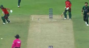 Pakistan Fielding At It’s Peak, Players Miss Simple Run-Out vs. Bangladesh, Leaves Fans in Splits! WATCH