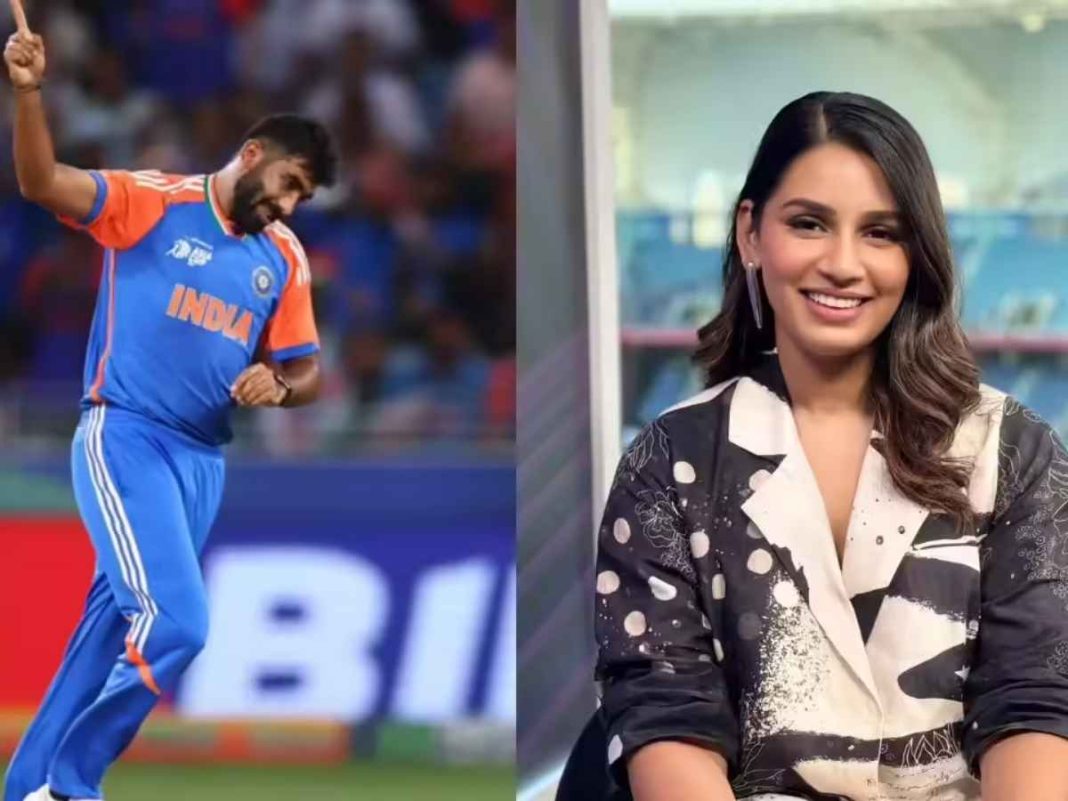 'Aakhi Duniya Ek Taraf…': Sanjana Ganesan's Cute Dialogue For Bumrah Steals the Show at IND vs BAN Clash