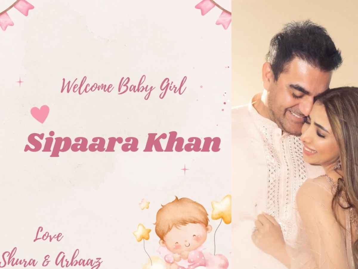 Arbaaz and Sshura Reveal Their Daughter's Beautiful, Meaningful Name