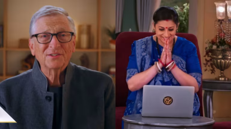 Bill Gates Greets Smriti Irani In Hindi In 'Kyunki 2' Promo, Says 'Jai Shree Krishna, Tulsi Ji'