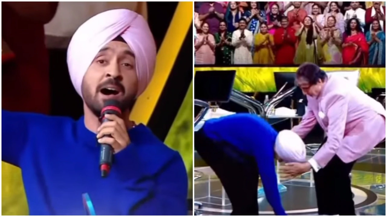 Diljit Dosanjh Gets Threat From Khalistani Outfit Sikhs For Justice For Touching Amitabh Bachchan's Feet