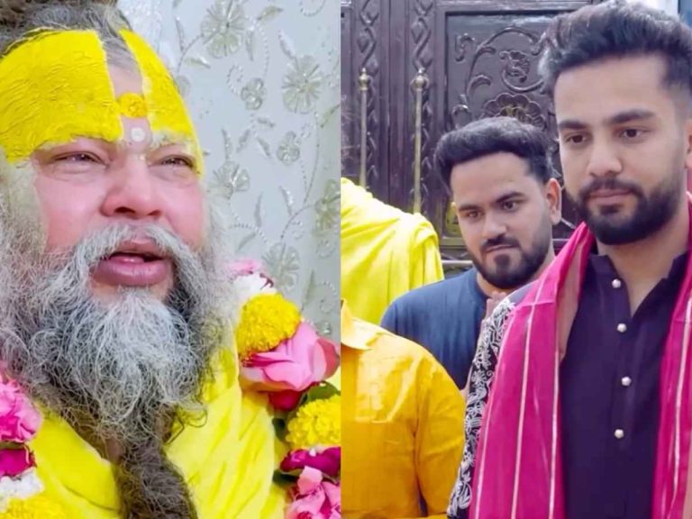 Elvish Yadav Meets Premanand Ji Maharaj