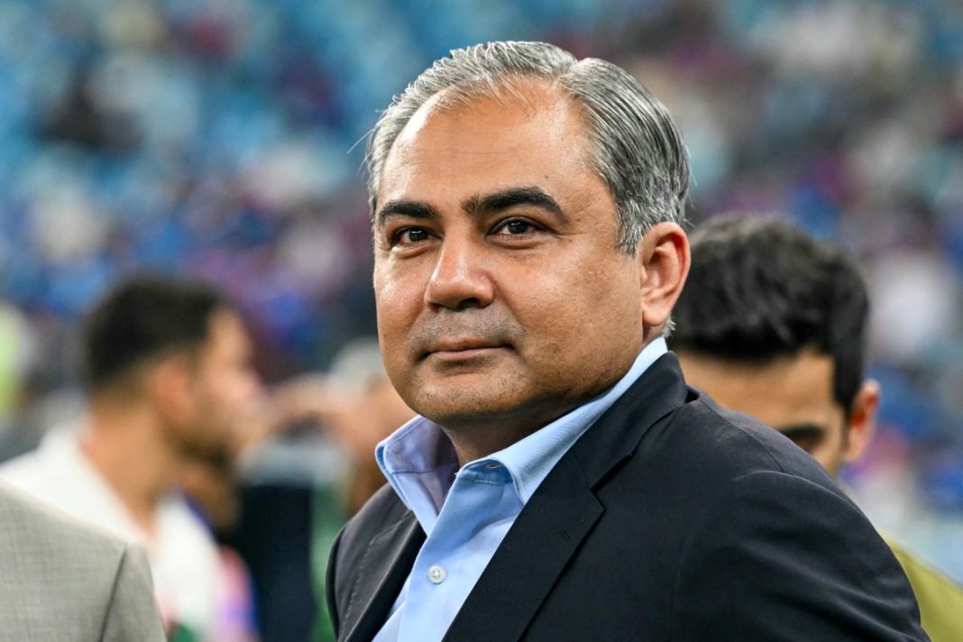 Mohsin Naqvi Smirks as Indian Players are Branded 'Terrorists'