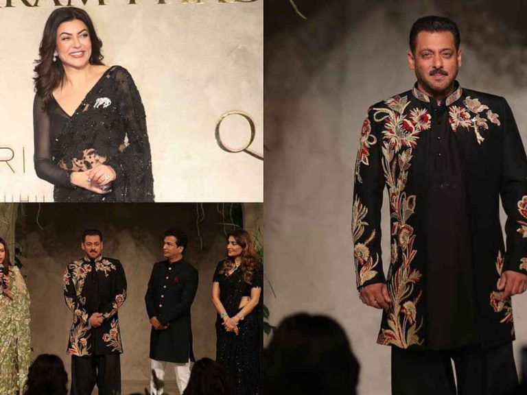 Salman Khan, Sushmita Sen Turn Heads At Vikram Phadnis's 'Ananta'