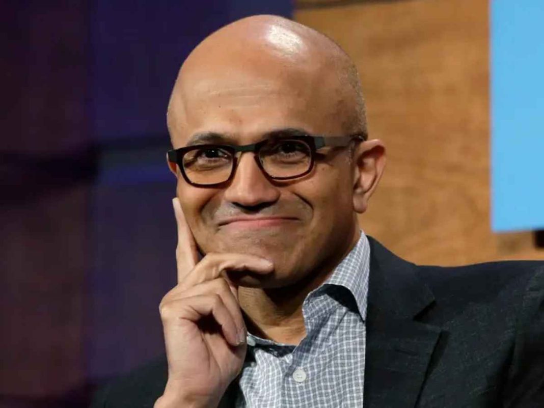 Satya Nadella's Salary Jumps 22% As Microsoft Shares Soar, This Is His Current Salary