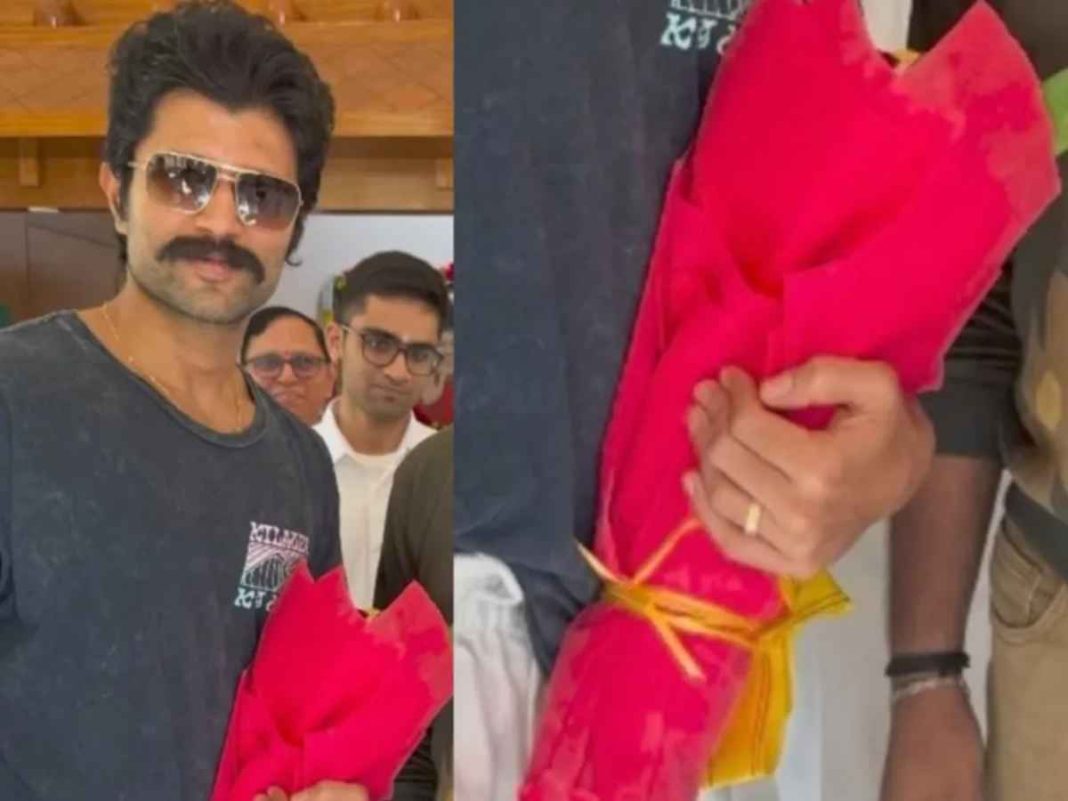 Vijay Deverakonda Flaunts Ring After Engagement Rumours With Rashmika