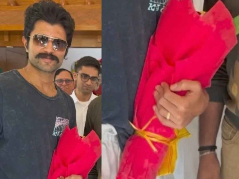 Vijay Deverakonda Flaunts Ring After Engagement Rumours With Rashmika