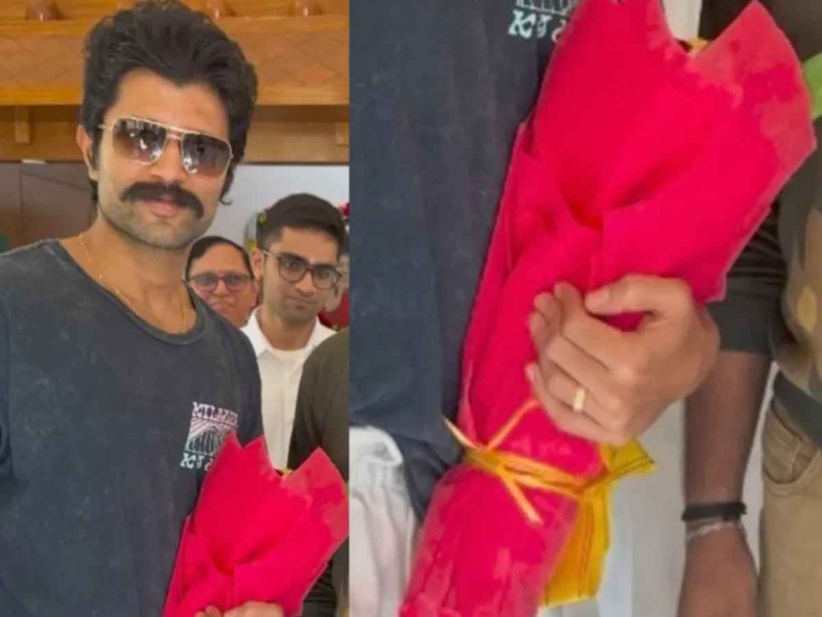 Vijay Deverakonda Flaunts Ring After Engagement Rumours With Rashmika
