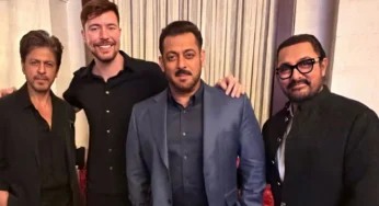 MrBeast Shares Photo With Shah Rukh Khan, Salman Khan & Aamir Khan