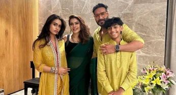 Kajol and Ajay Devgn Celebrate Diwali with Family, Share Heartwarming Photos