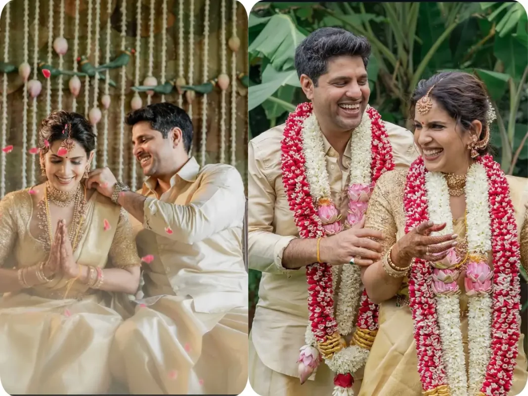 Bigg Boss Fame Samyuktha Shan Marries Cricketer Aniruda Srikkanth