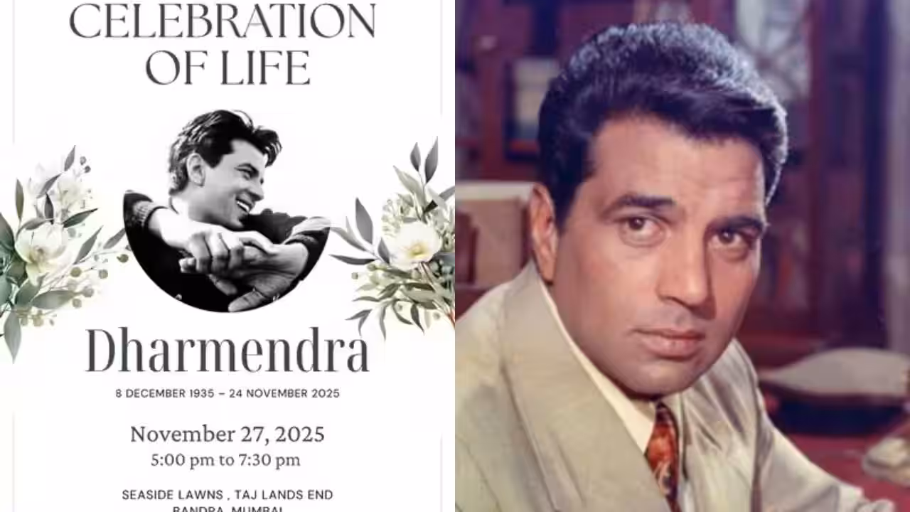 Bollywood Pays Tribute: Dharmendra's 'Celebration of Life' Prayer Meet Today