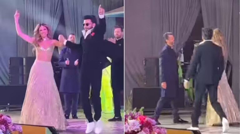 Ranveer Singh Makes Donald Trump Jr And His Girlfriend Dance To ‘What Jhumka’ At Udaipur Billionaire Wedding