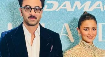 Alia Bhatt Dazzles Dubai in Iconic Bob Mackie ‘Naked Dress’, Ranbir Kapoor Complements In Velvet Tux