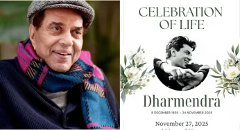Deol Family Hosts ‘Celebration of Life’ Prayer Meet for Dharmendra