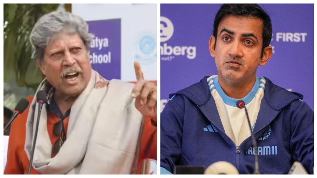 Kapil Dev Stirs The Post , Says ‘Gautam Gambhir Can’t Be A Coach'
