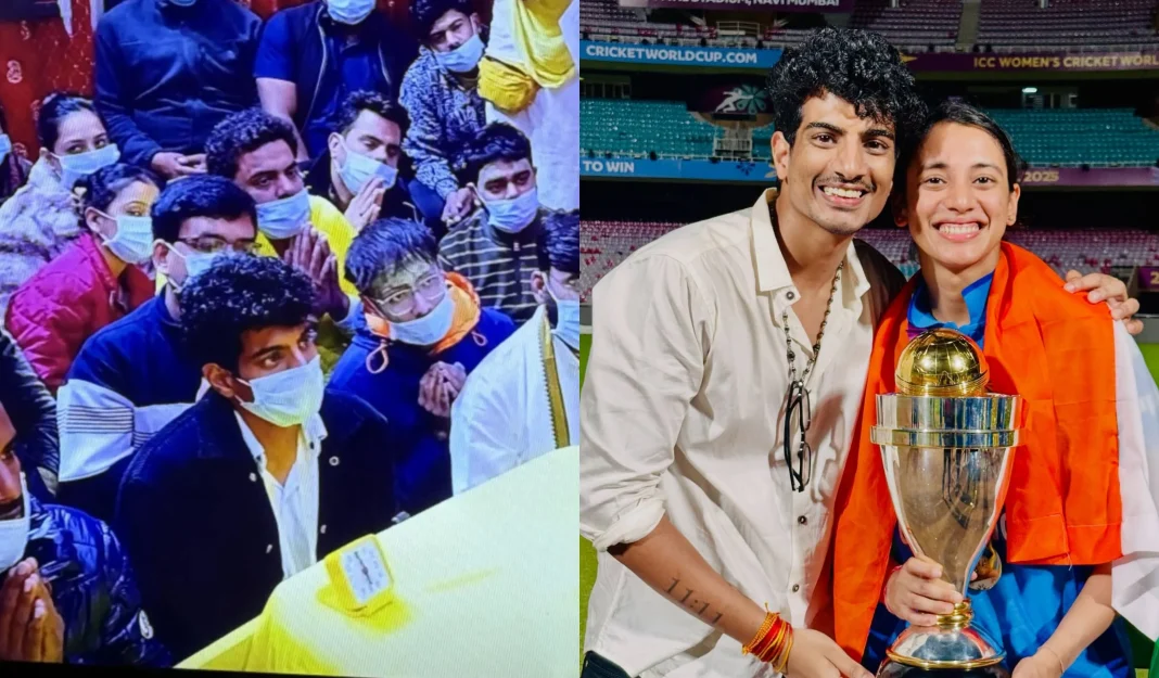 Palaash Muchhal Visits Vrindavan Ashram Amid Smriti Mandhana Wedding Crisis