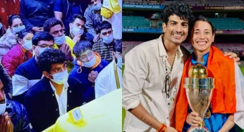 Palaash Muchhal Visits Vrindavan Ashram Amid Smriti Mandhana Wedding Crisis