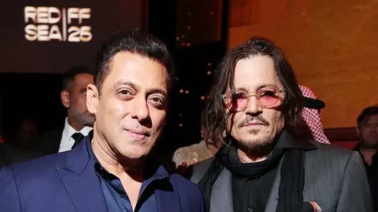 Salman Khan Poses With Johnny Depp At Red Sea Film Festival, Netizens React