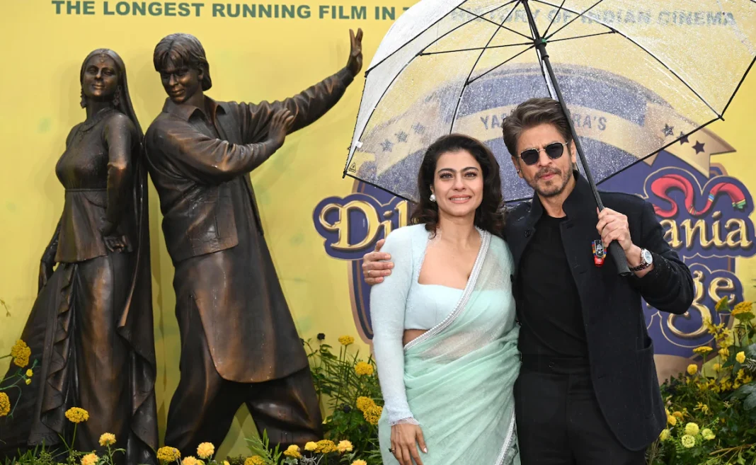 SRK & Kajol Commemorate Raj & Simran's Bronze Statue In London