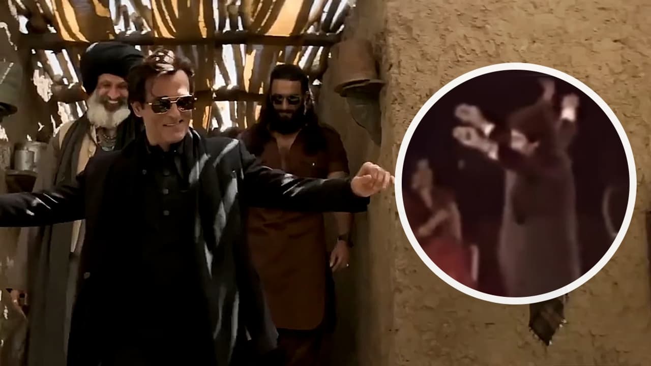 Akshaye Khanna’s Viral FA9LA Step Mirrors Vinod Khanna’s Iconic Move! WATCH