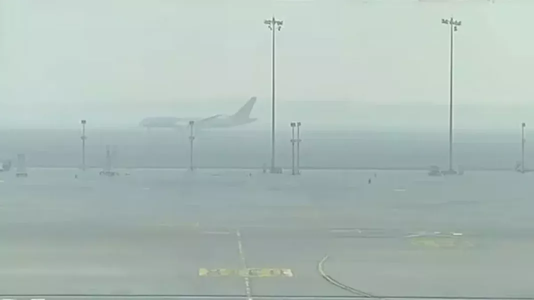 Dense Fog Engulfs Delhi-NCR; Flights & Trains Delayed As Visibility Drops