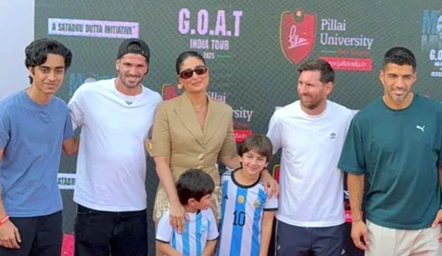 Lionel Messi Includes Kareena Kapoor, Her Kids In Special Post