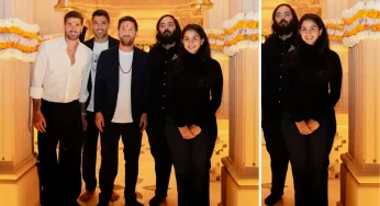 Radhika Merchant And Anant Ambani Host Lionel Messi At Vantara