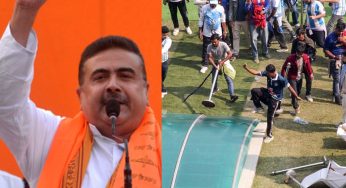 ‘Messy’ Kolkata Fiasco: Suvendu Adhikari Visits Salt Lake Stadium, Demands Arrest of TMC Ministers