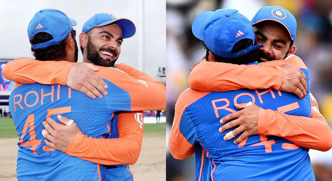 Rohit Sharma Corrects 'World Cup' Focus, Opens up on Emotional Hug with Virat Kohli