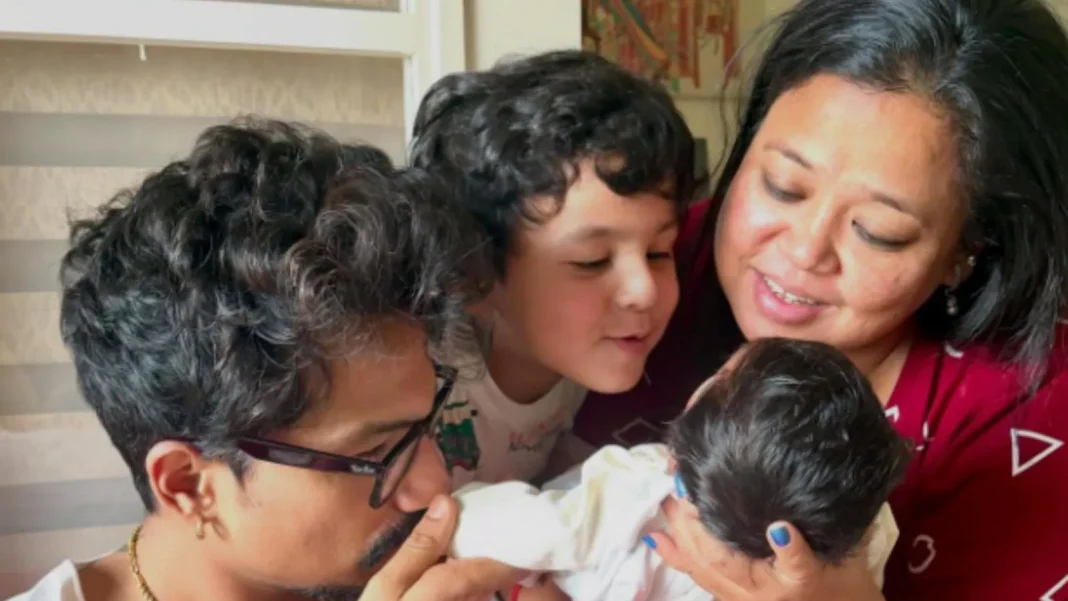 Bharti Singh Resumes Work Three Weeks After Son Kaju’s Birth, Charms Paparazzi With Her Wit