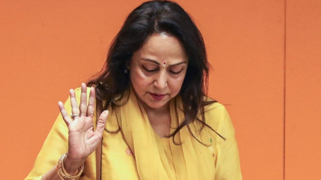 Hema Malini Faces Angry Voters at BMC Polls