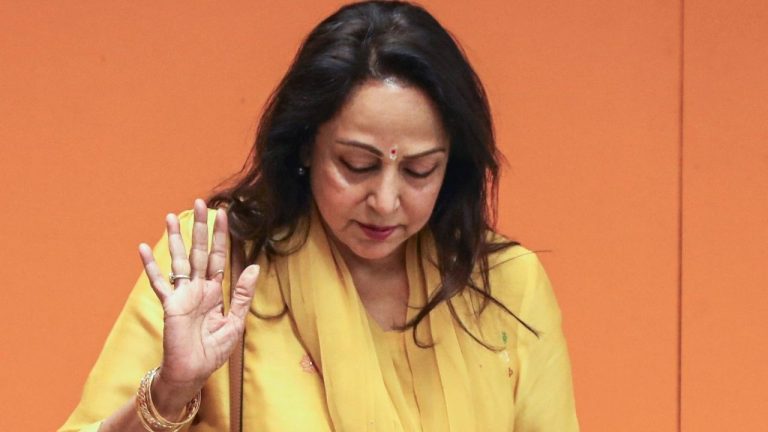 Hema Malini Faces Angry Voters at BMC Polls