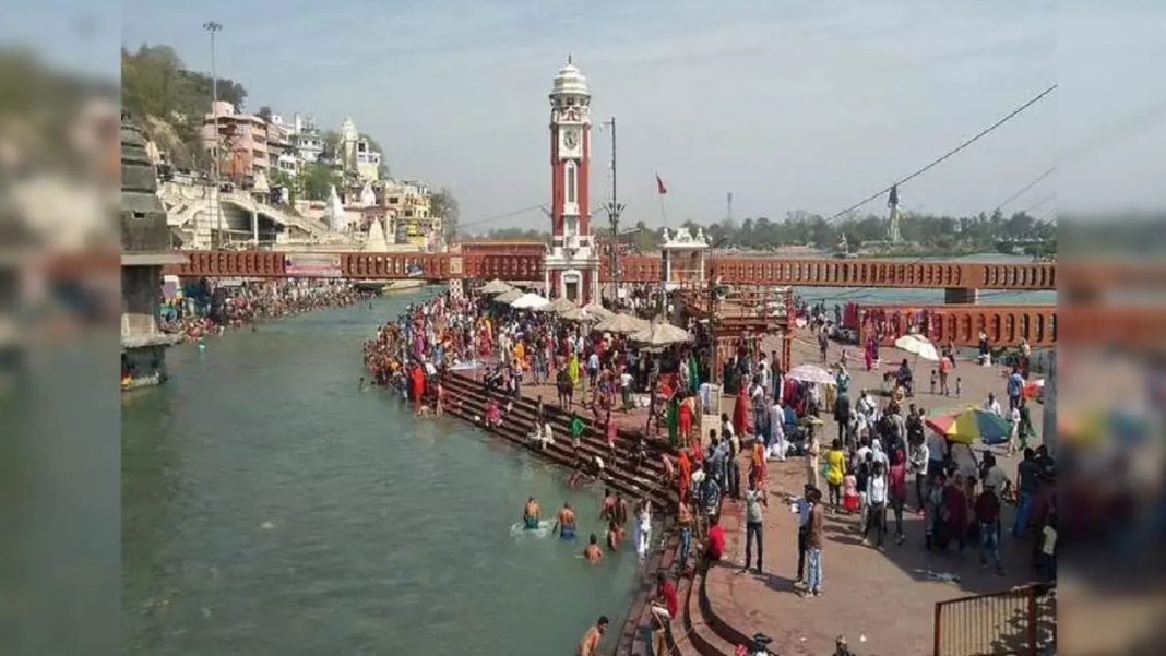 Haridwar Ghats Entry Row