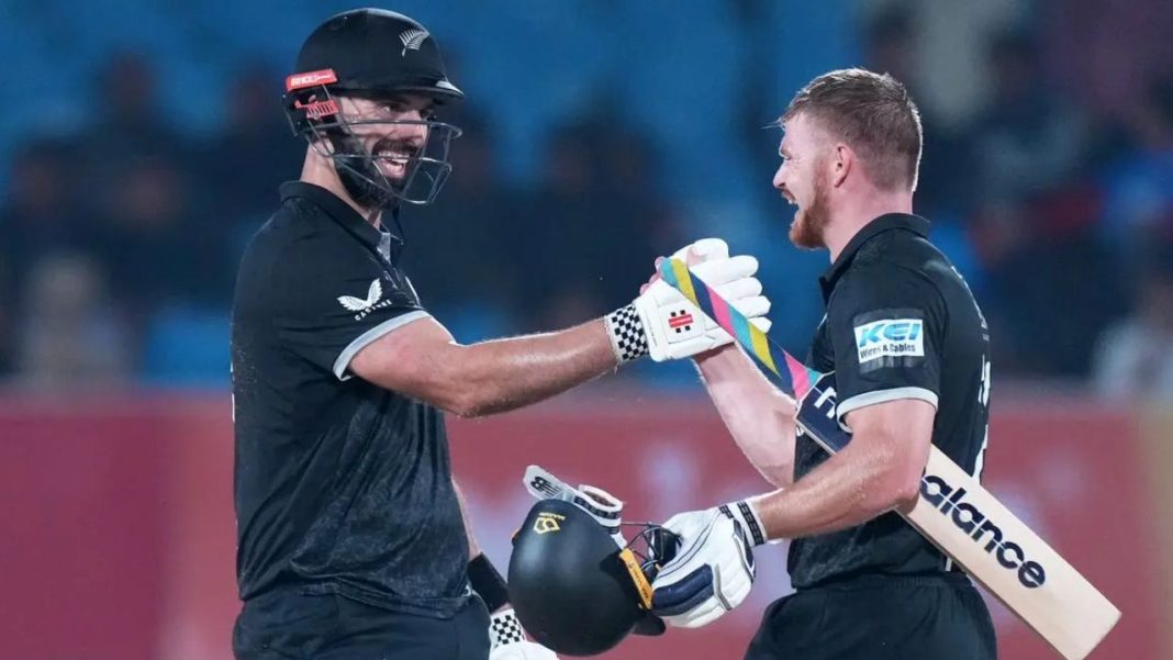 Daryl Mitchell, Glenn Phillips Smash Twin Tons vs India