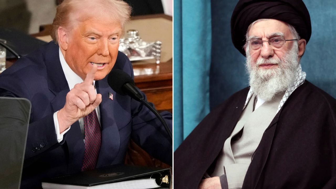 Khamenei Hits Out at Trump as Iran Burns