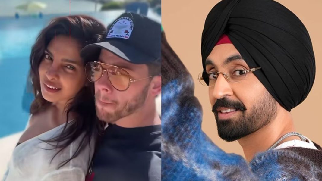 Nick Jonas Grooves to Diljit J Balvin Track