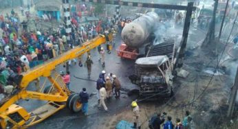 Oil Tanker Blast Triggers Fire Chaos In Howrah