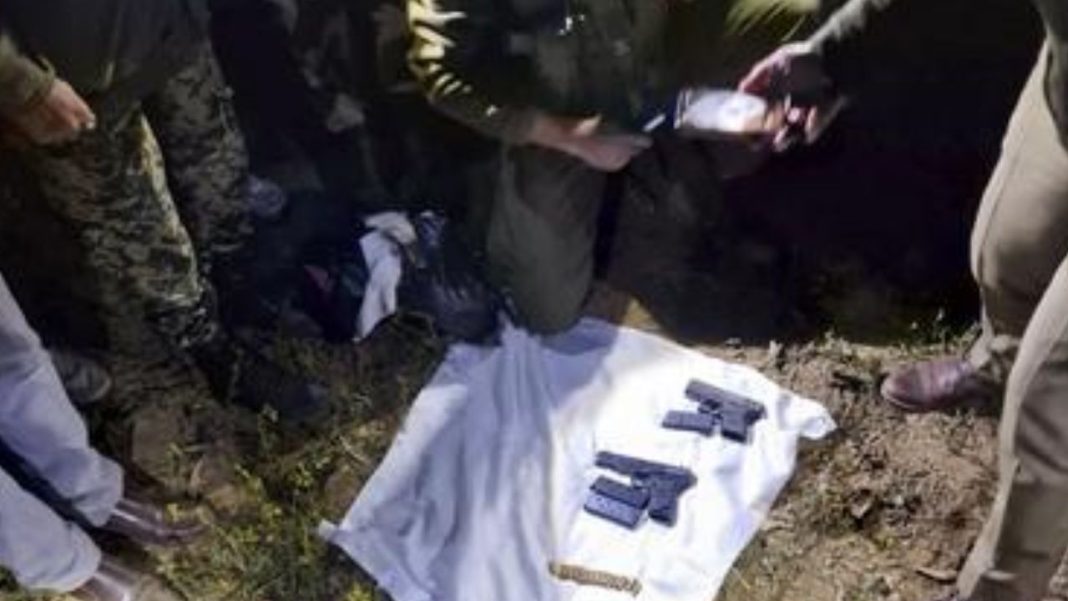 Arms Cache Seized Near IB in Jammu