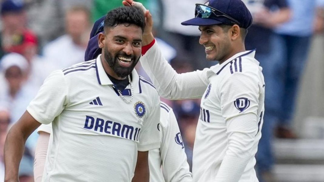 Siraj Breaks Stand as India Tightens Grip