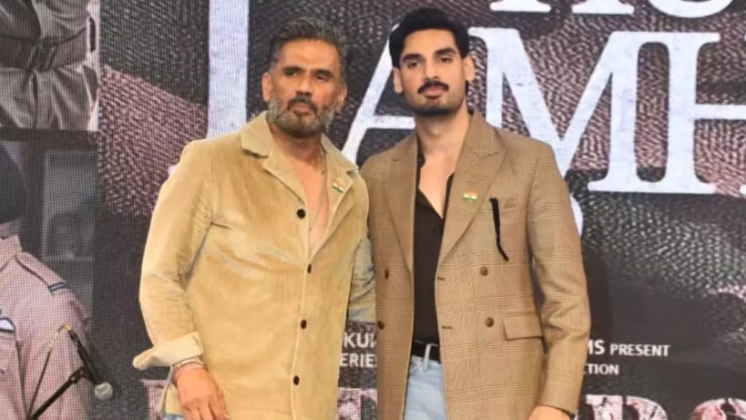 Suniel Shetty Gets Emotional Over Ahaan’s Struggles