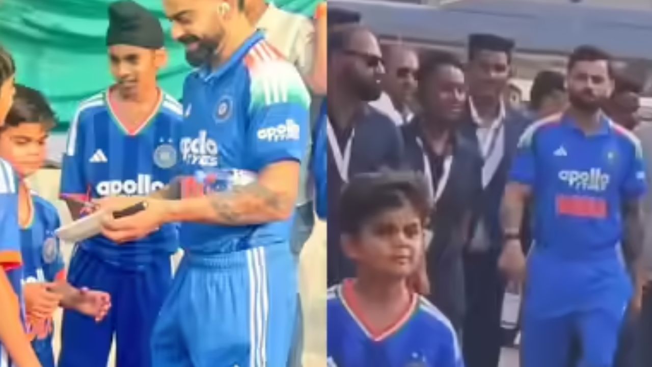Virat Kohli Meets His Lookalike Ahead of NZ ODI
