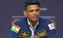 IAF Astronaut Inspires at Book Fair