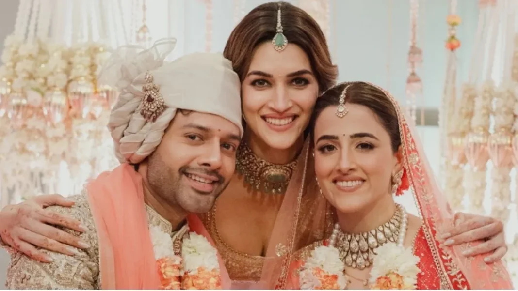 Kriti Sanon gets emotional after sister Nupur’s wedding