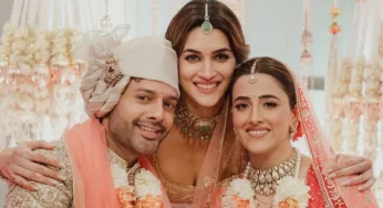 Kriti Sanon gets emotional after sister Nupur’s wedding