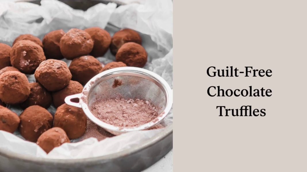 Craving Something Sweet? Nutrition Scientist Shares Guilt-Free Chocolate Truffle Recipe
