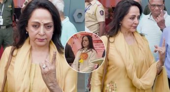 Angry Voters Confront Hema Malini at Polling Booth Over Queue-Jumping During BMC Elections