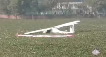 Army Trainer Aircraft Crashes Into Pond in Prayagraj