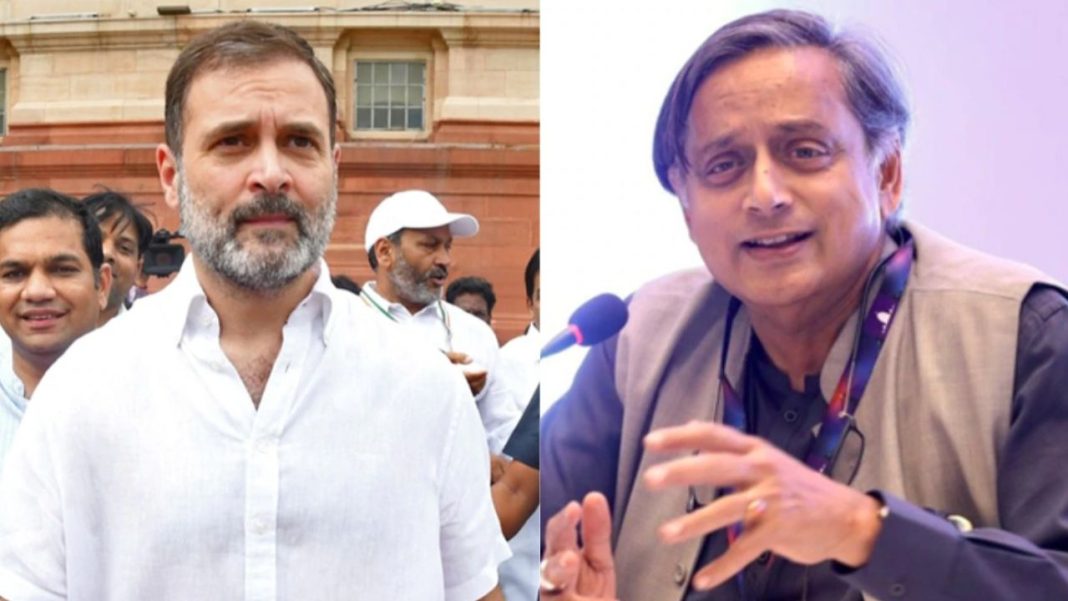 Shashi Tharoor Meets Kharge, Rahul Amid Exit Buzz