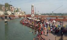 Haridwar Ghats Entry Row